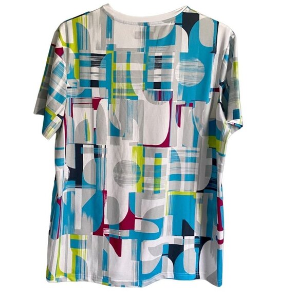 Grand Slam Performance Shirt Modern Abstract Design Men's Medium - Picture 5 of 7